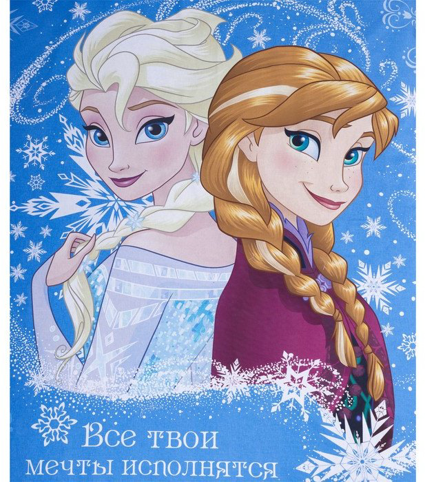 Комплект Disney 1.5-спальный поплин, : 50x70 см купить,NaN