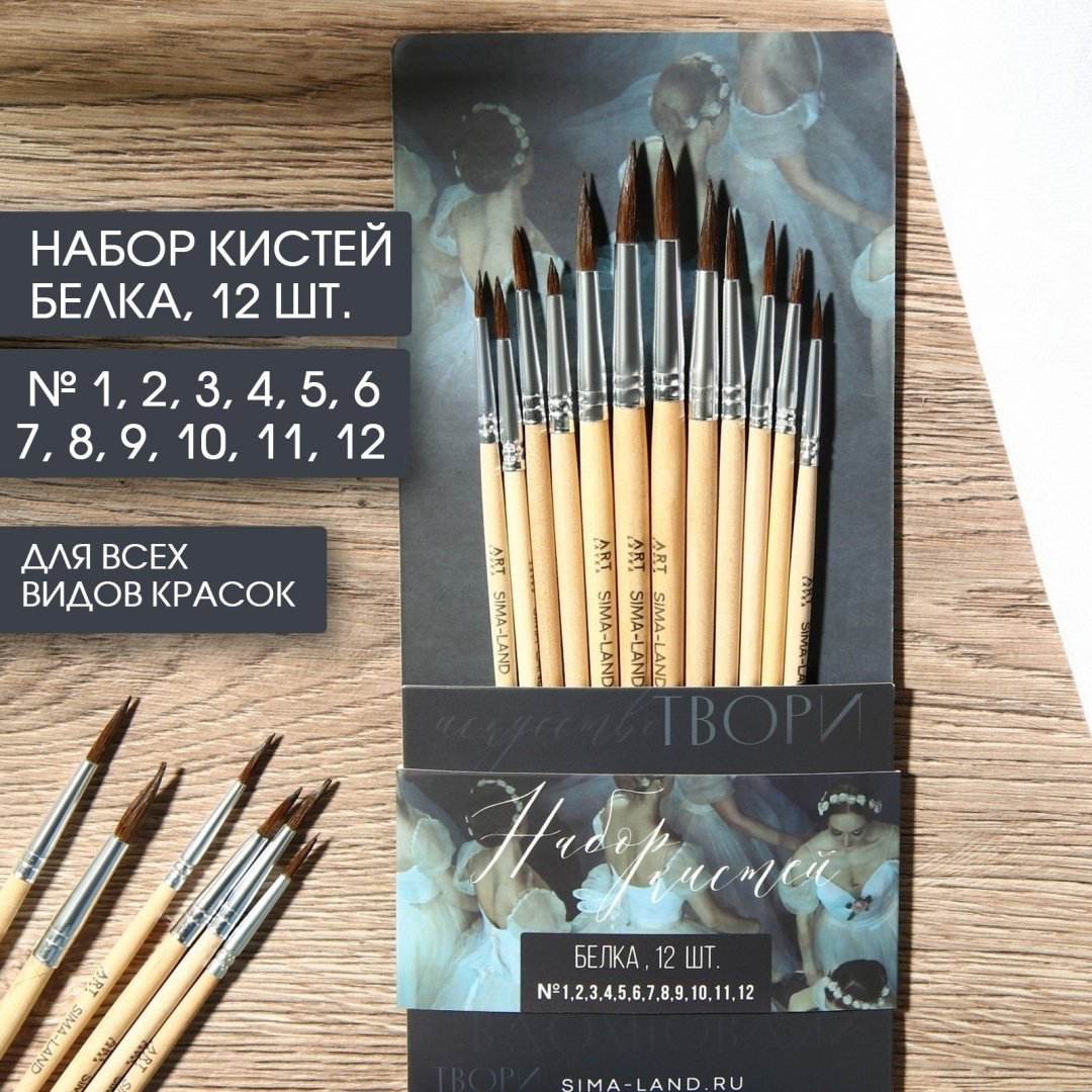 Набор ARTLAVKA 7081715 12 шт. купить,NaN