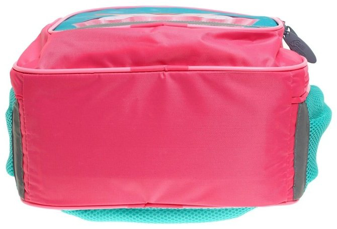 Рюкзак Calligrata пластик, текстиль розовый, бирюзовый купить,NaN