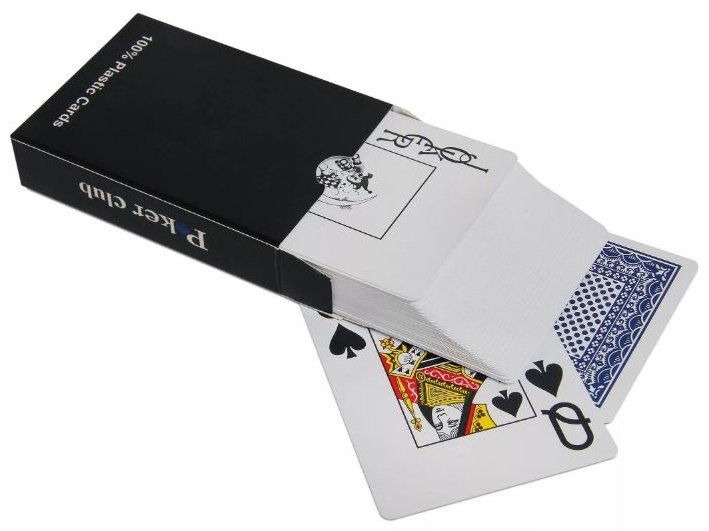 Карты Premium Poker пкпк-002 54 шт. синий