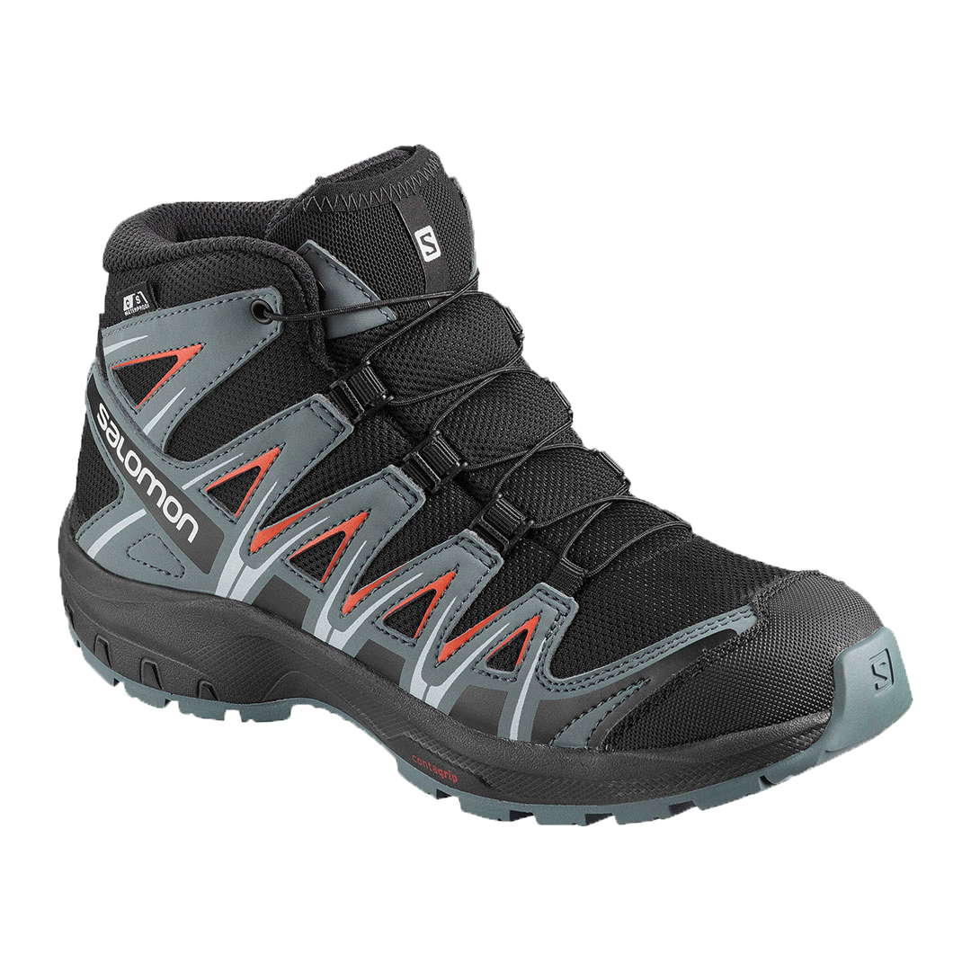Ботинки Salomon Xa Pro 3D Mid Cswp 406512 black stormy wea 33 купить,NaN
