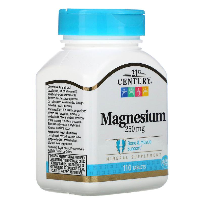 21st century, Magnesium 110 таблеток