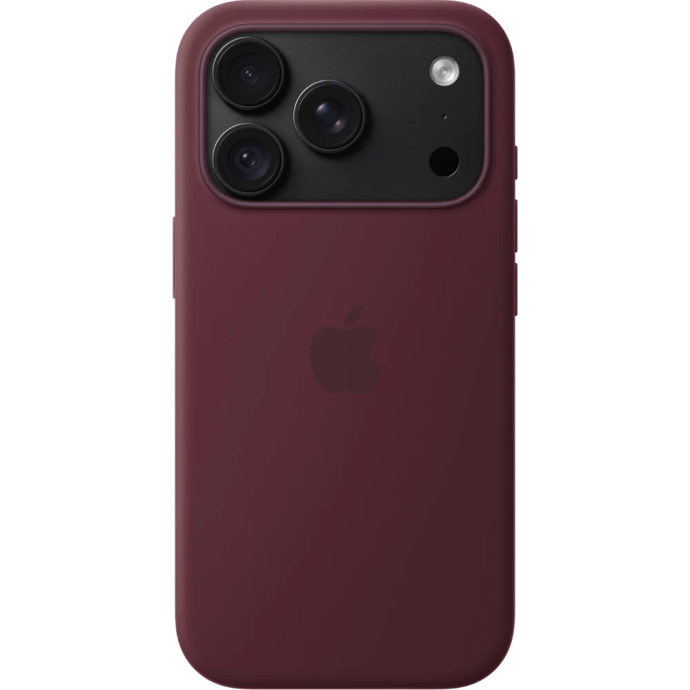  Чехол Apple для Apple iPhone 18 Pro Silicone Case with MagSafe MK8U4ZM/A Burgundy