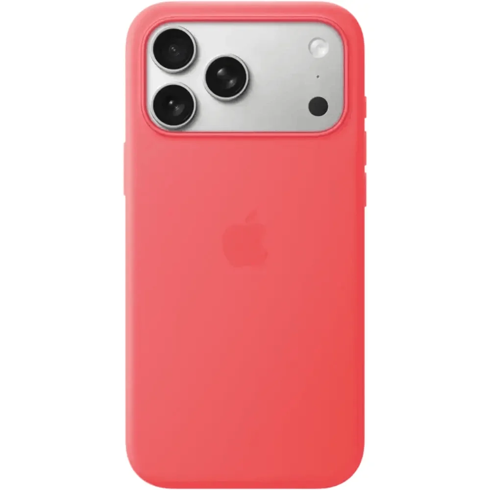 Чехол Apple для Apple iPhone 17 Pro Max Silicone Case with MagSafe MHW64ZM/A Bright Guava купить,9990