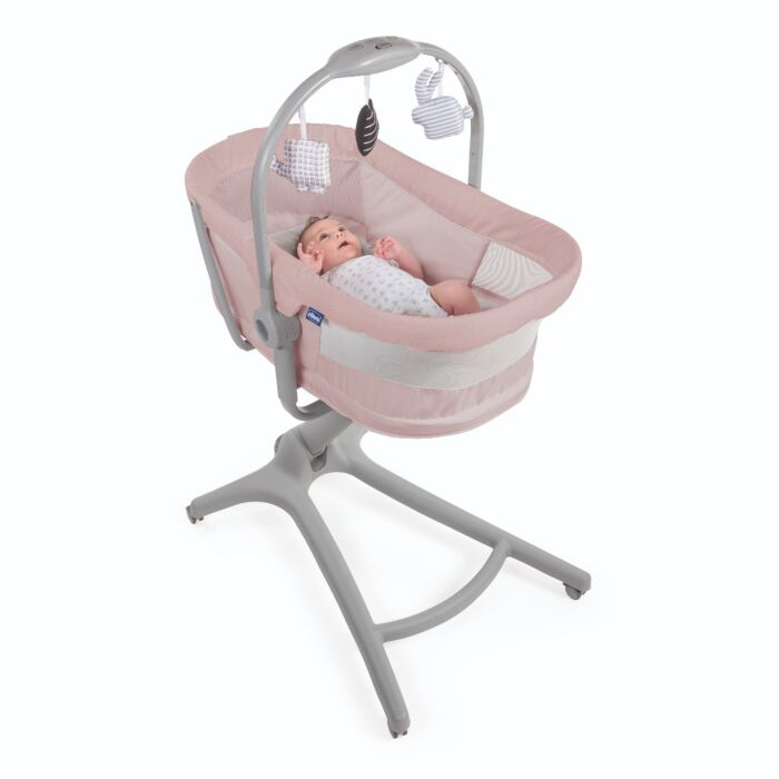 Кроватка-стульчик Chicco Baby Hug Air 4-в-1 Rose купить,NaN