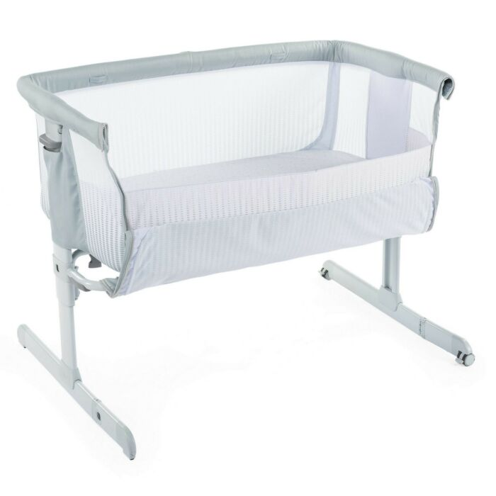 Кроватка-манеж Chicco Next2Me Air Antiguan Sky 0м+ купить,NaN
