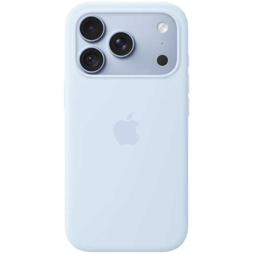 Чехол Apple для Apple iPhone 18 Pro Silicone Case with MagSafe MK8W4ZM/A Crisp Blue купить,29990