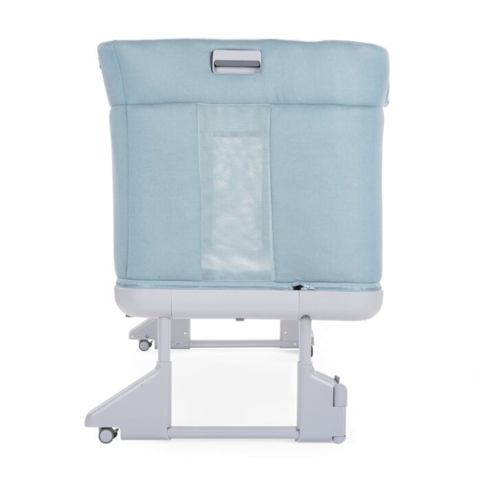 Кроватка-манеж Chicco Next2Me Forever Aquarelle 0м+ голубая купить,NaN