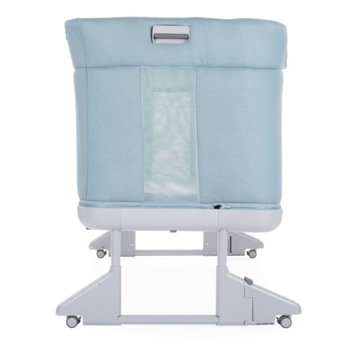 Кроватка-манеж Chicco Next2Me Forever Aquarelle 0м+ голубая купить,NaN
