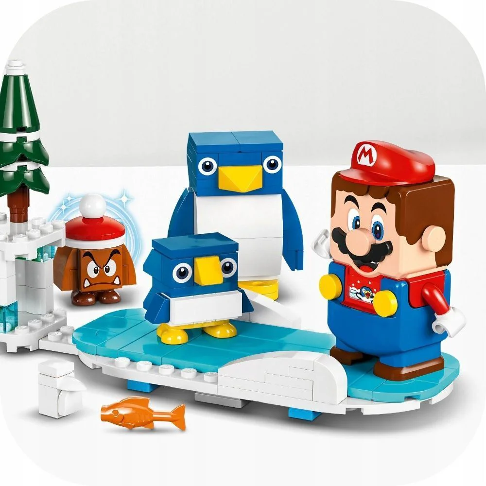 Конструктор LEGO Super Mario Снежные приключения семьи пингвинов 71430