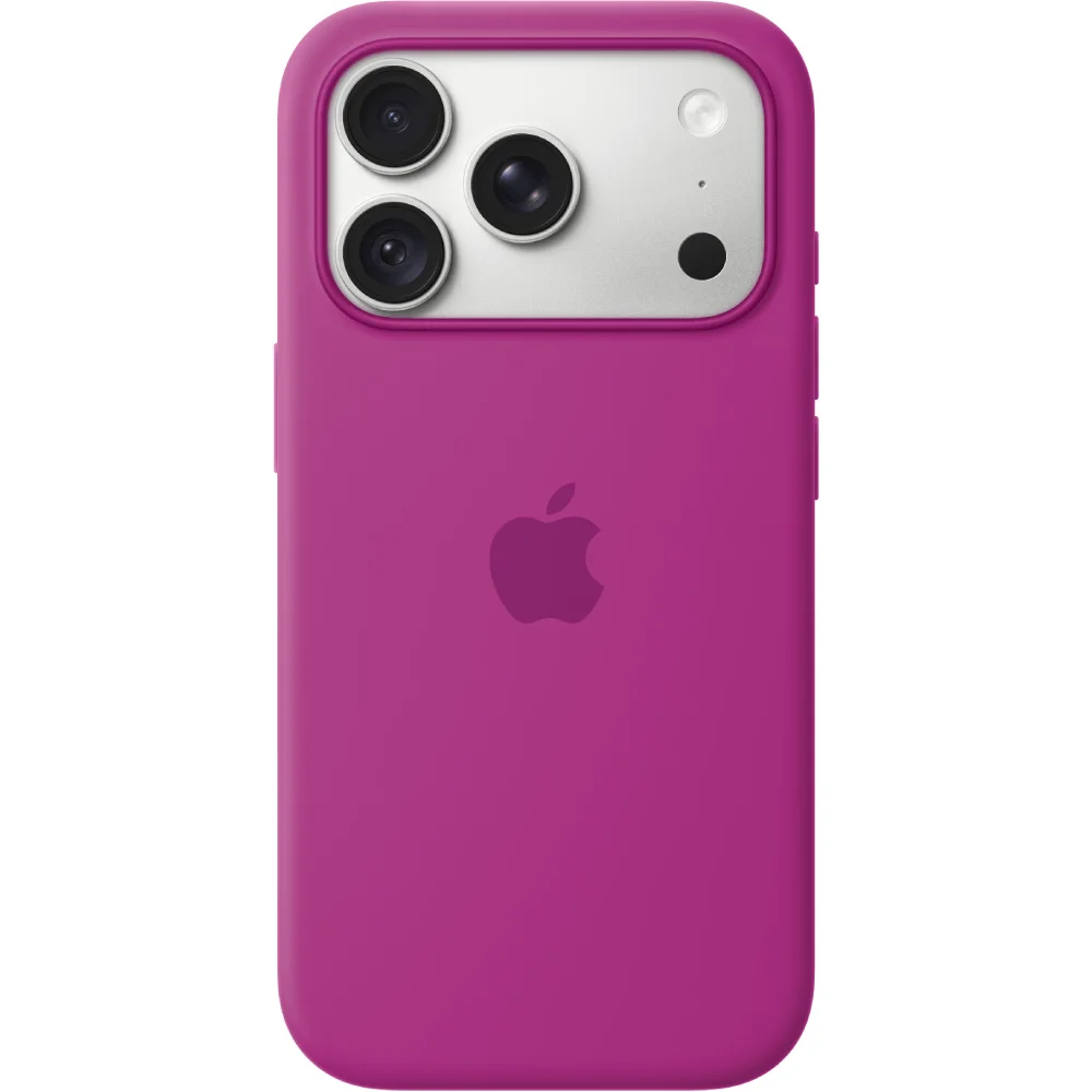 Чехол Apple для Apple iPhone 18 Pro Silicone Case with MagSafe MK8T4ZM/A Magenta купить,29990