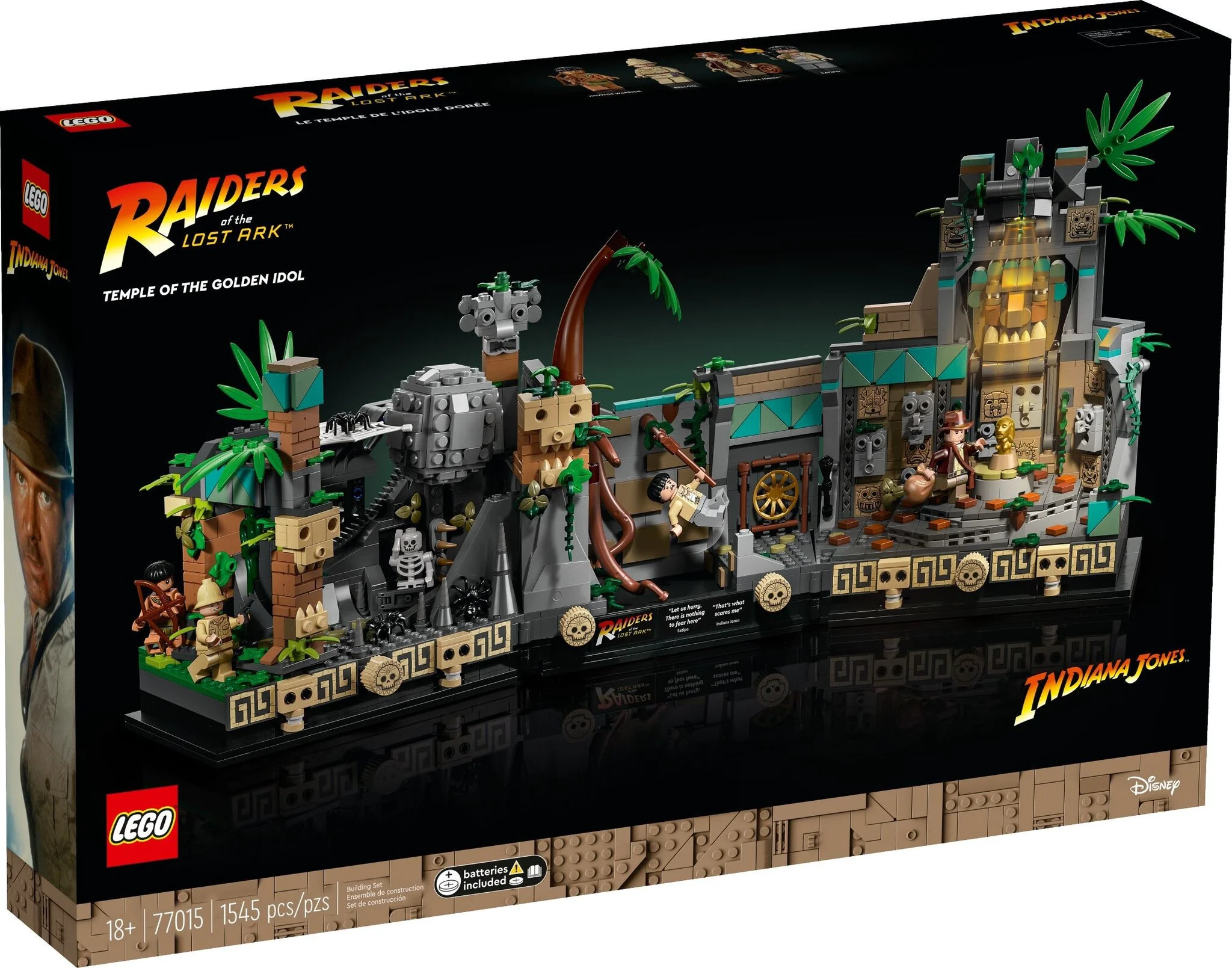 Конструктор LEGO Indiana Jones Храм золотого идола 77015 купить,0