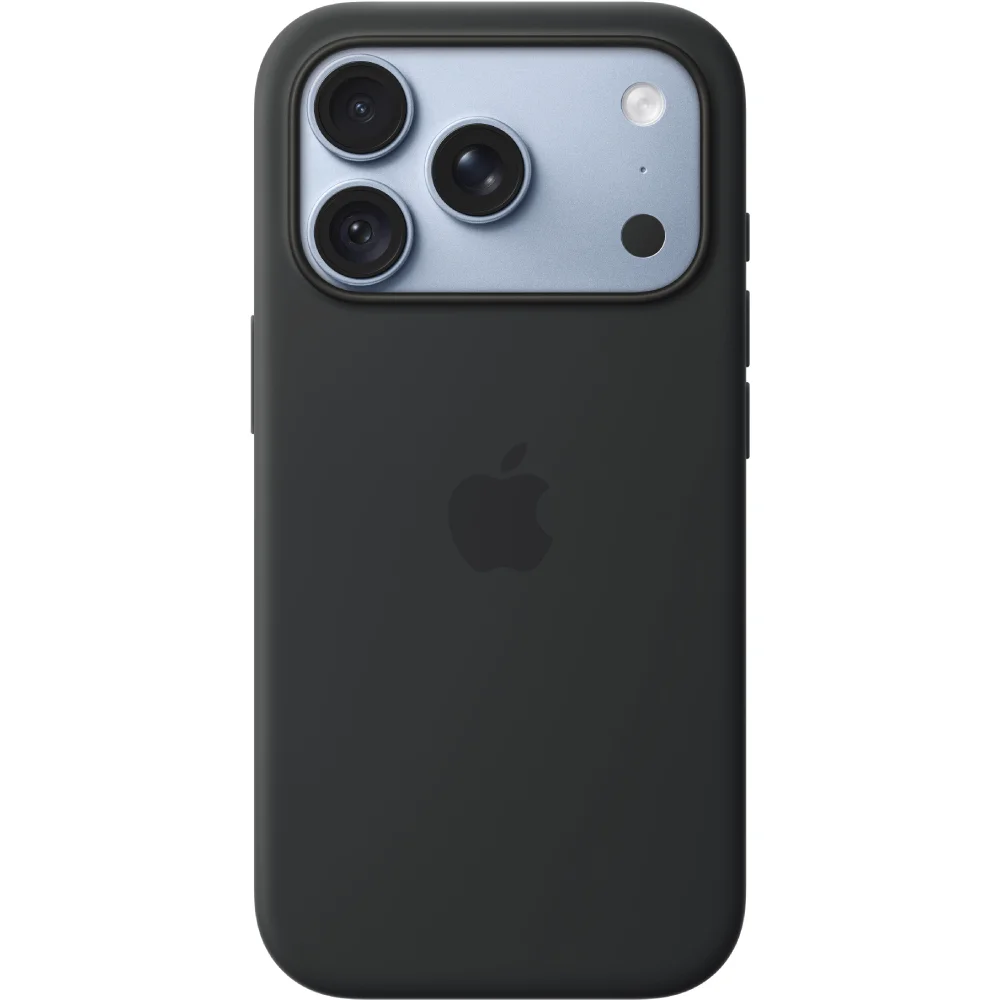 Чехол Apple для Apple iPhone 18 Pro Max Silicone Case with MagSafe MK954ZM/A Black купить,29990