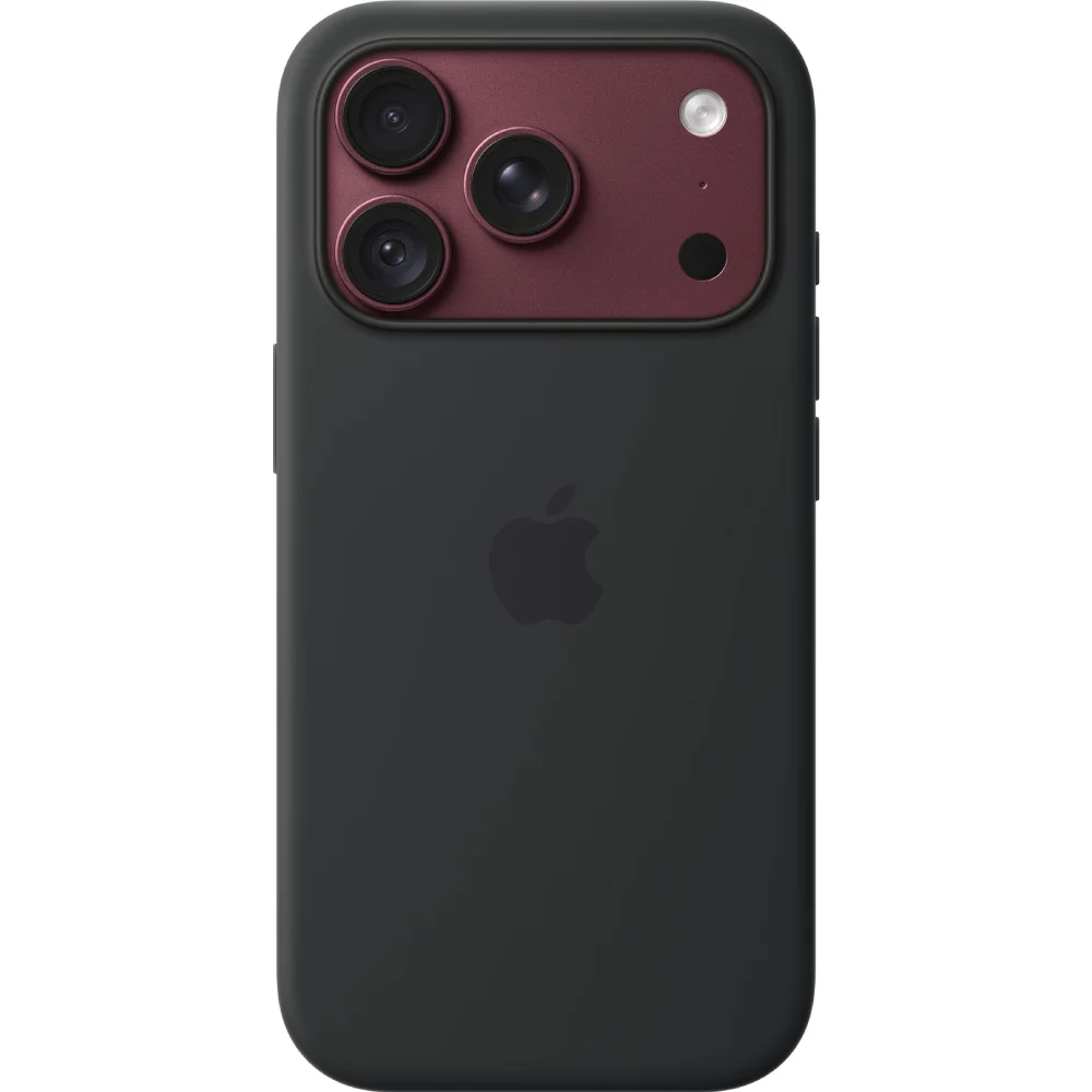 Чехол Apple для Apple iPhone 18 Pro Max Silicone Case with MagSafe MK954ZM/A Black купить,29990