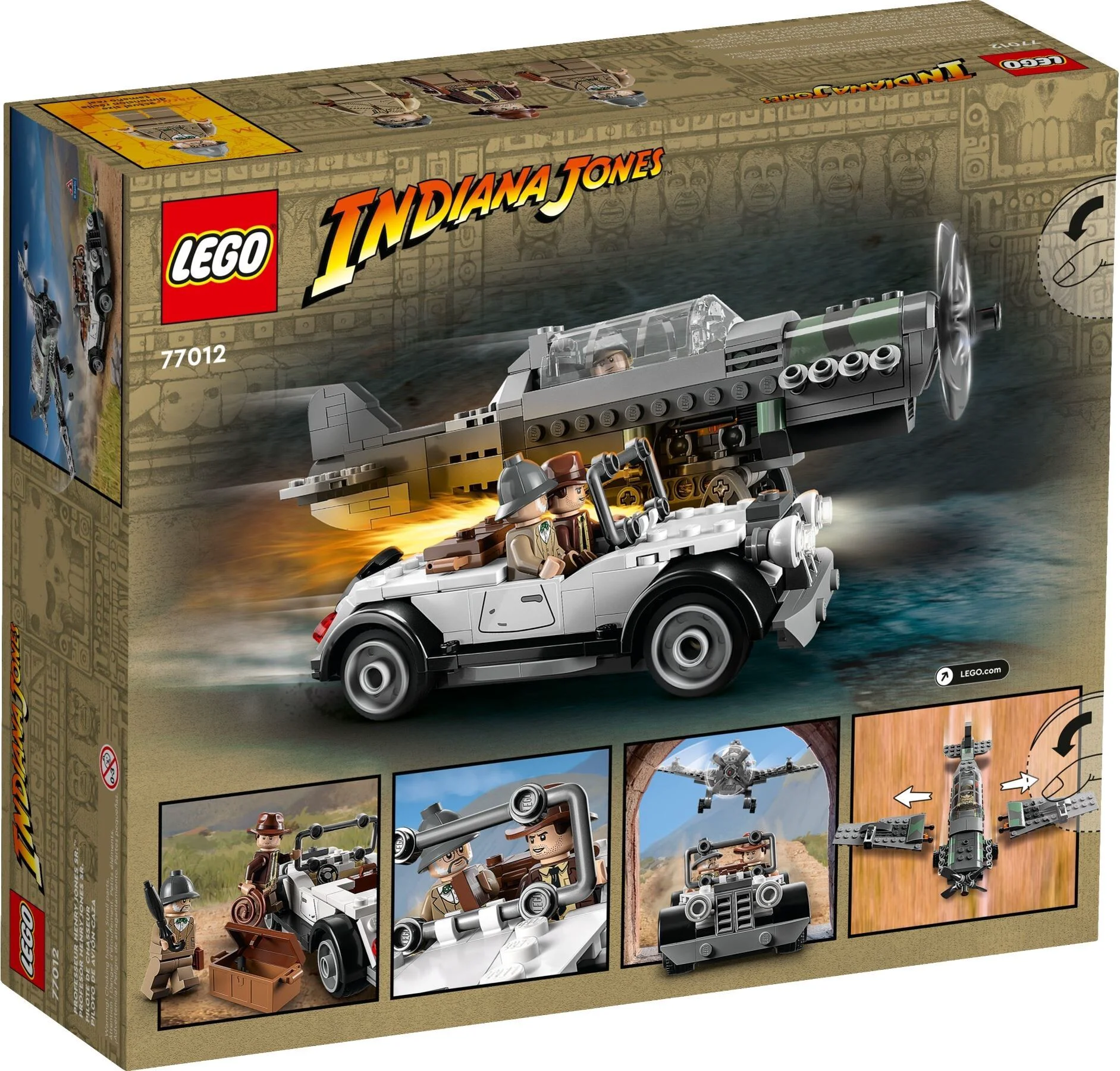 Конструктор LEGO Indiana Jones Погоня на истребителе 77012 купить,0