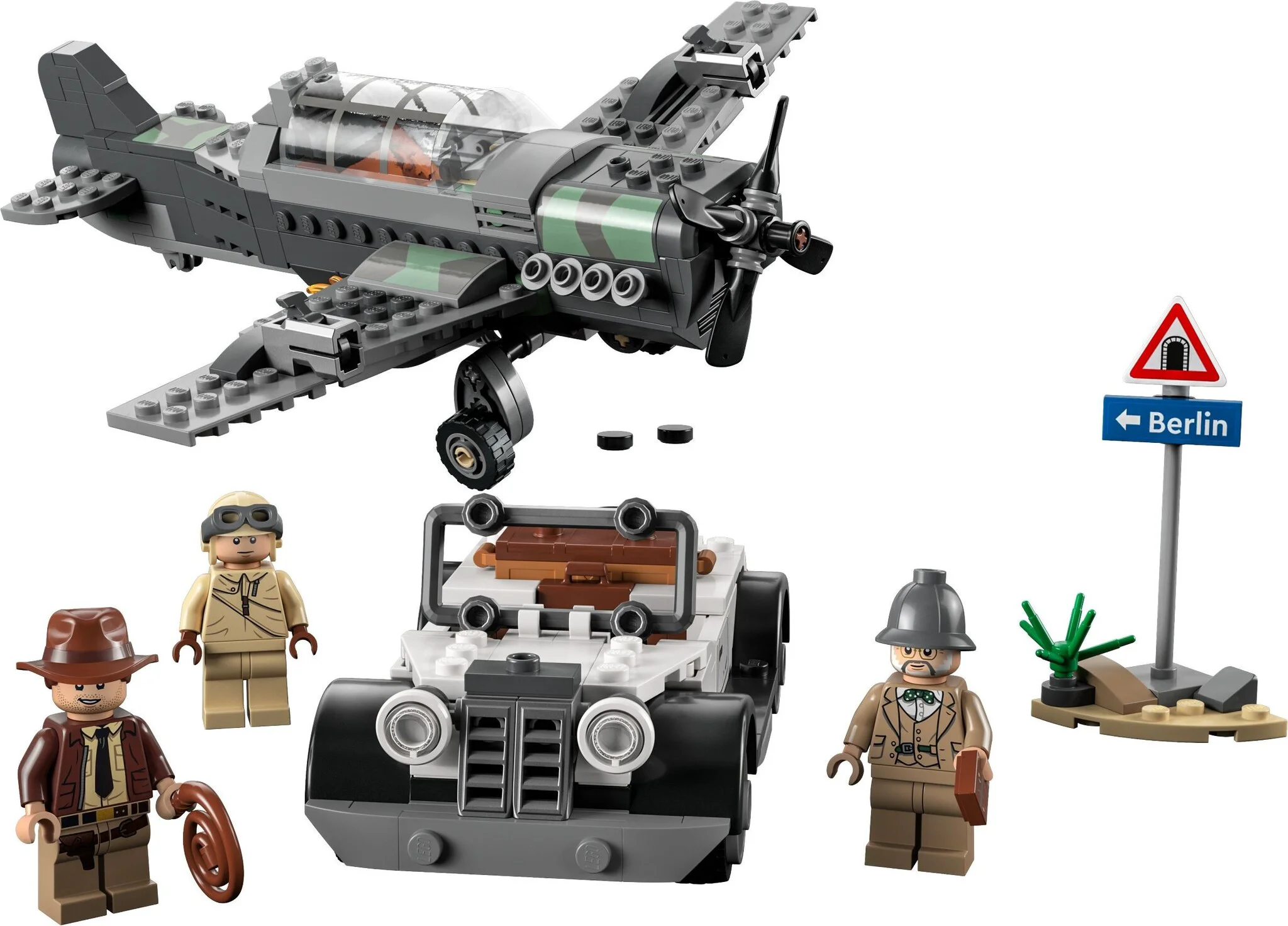 Конструктор LEGO Indiana Jones Погоня на истребителе 77012