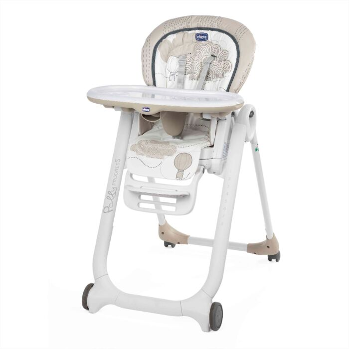  Стульчик для кормления Chicco Polly Progres5 Clouds купить,NaN