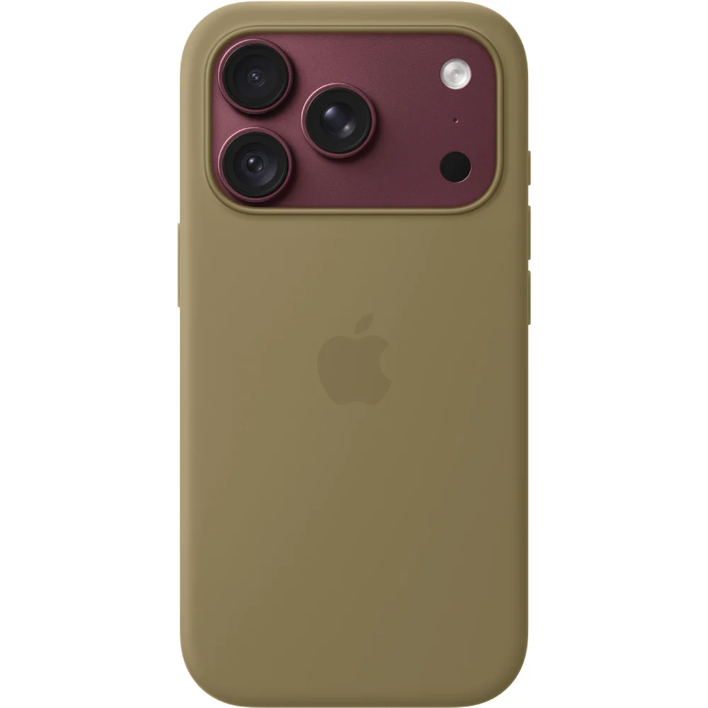  Чехол Apple для Apple iPhone 18 Pro Silicone Case with MagSafe MK8V4ZM/A Olive купить,29990