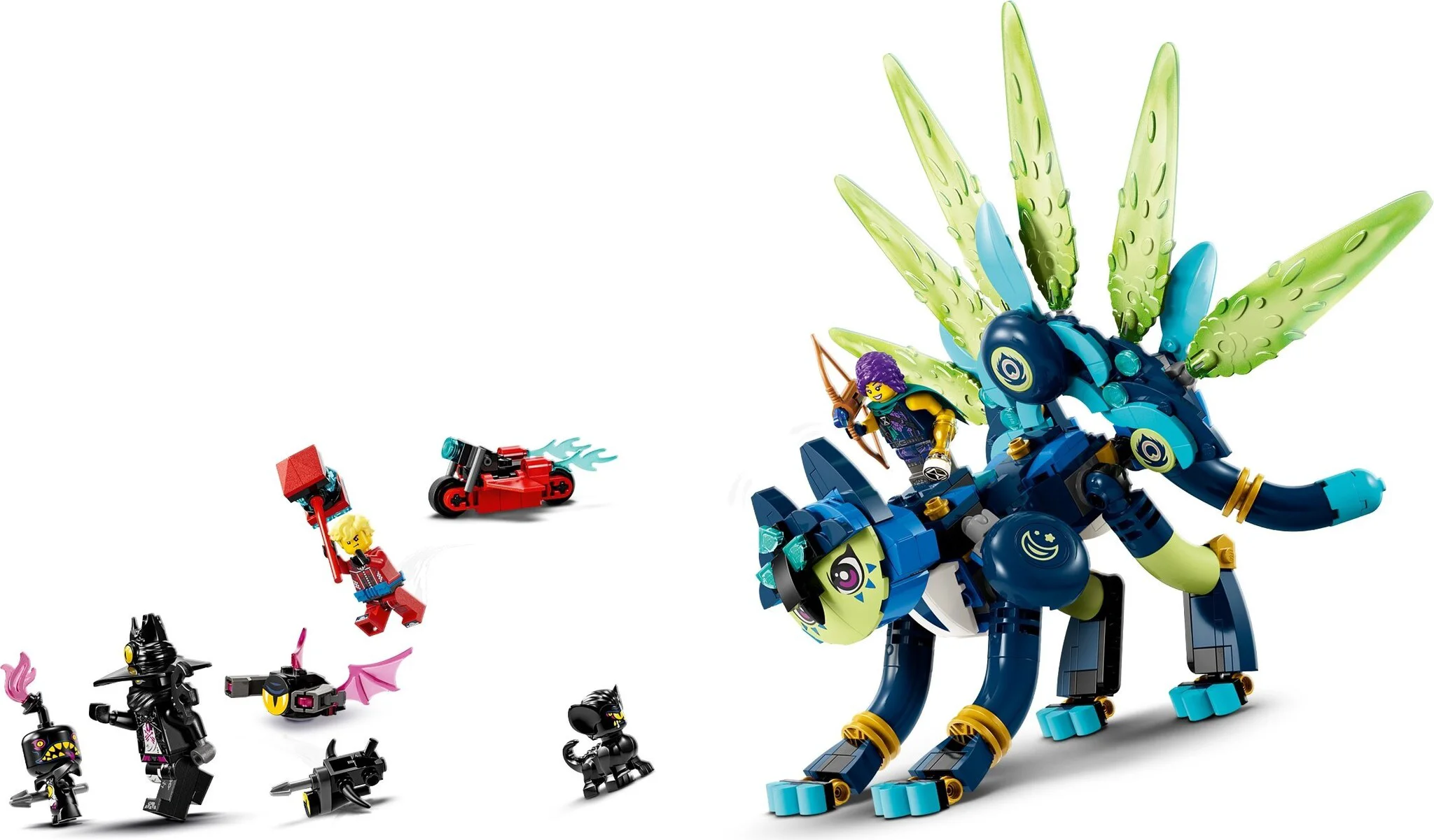 Конструктор LEGO DREAMZzz Зои и кошка-сова Зиан 71476