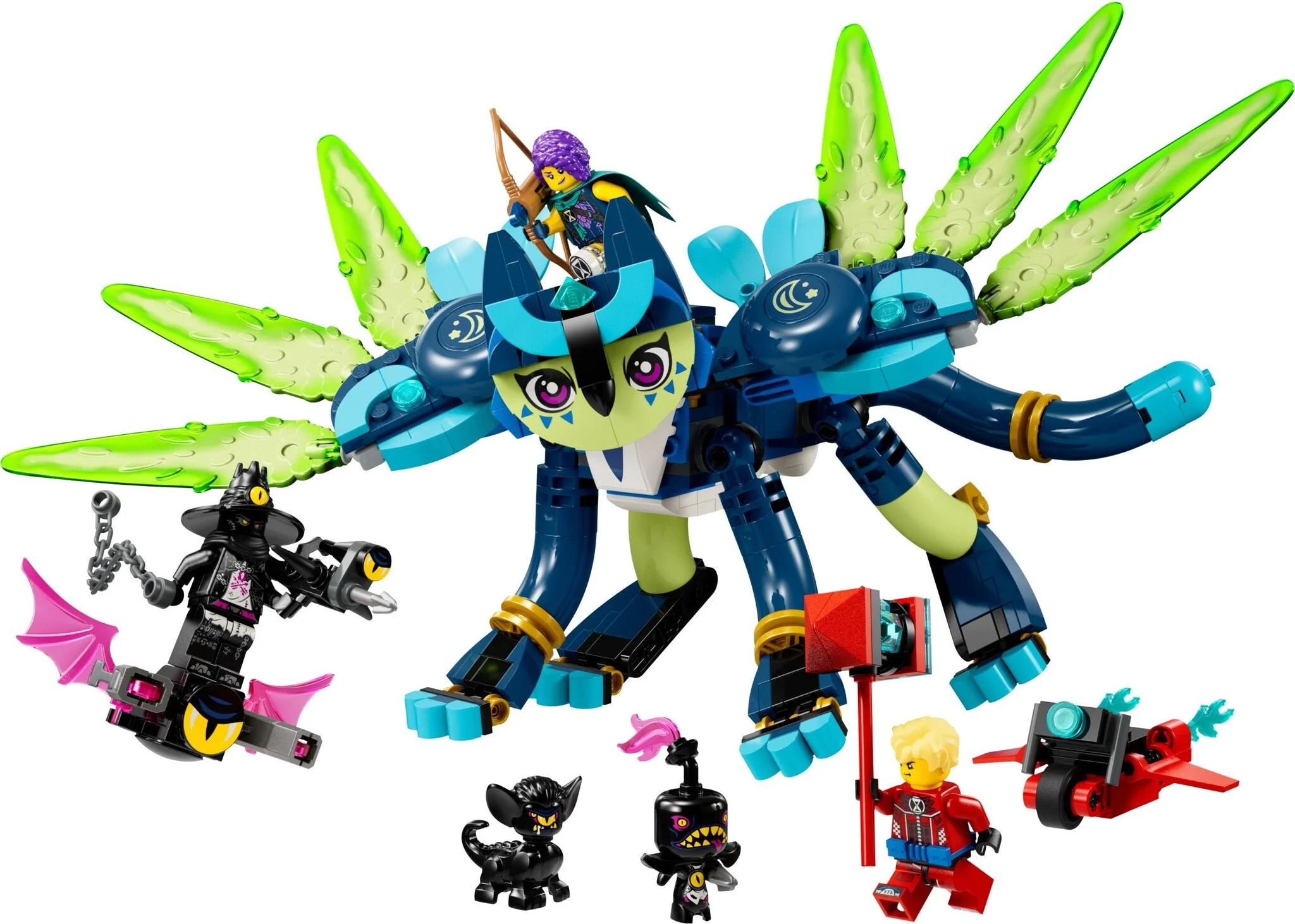 Конструктор LEGO DREAMZzz Зои и кошка-сова Зиан 71476
