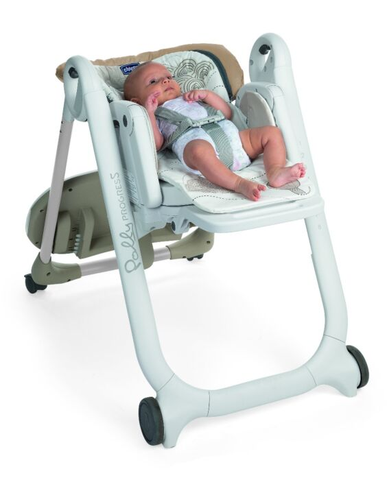  Стульчик для кормления Chicco Polly Progres5 Clouds купить,NaN