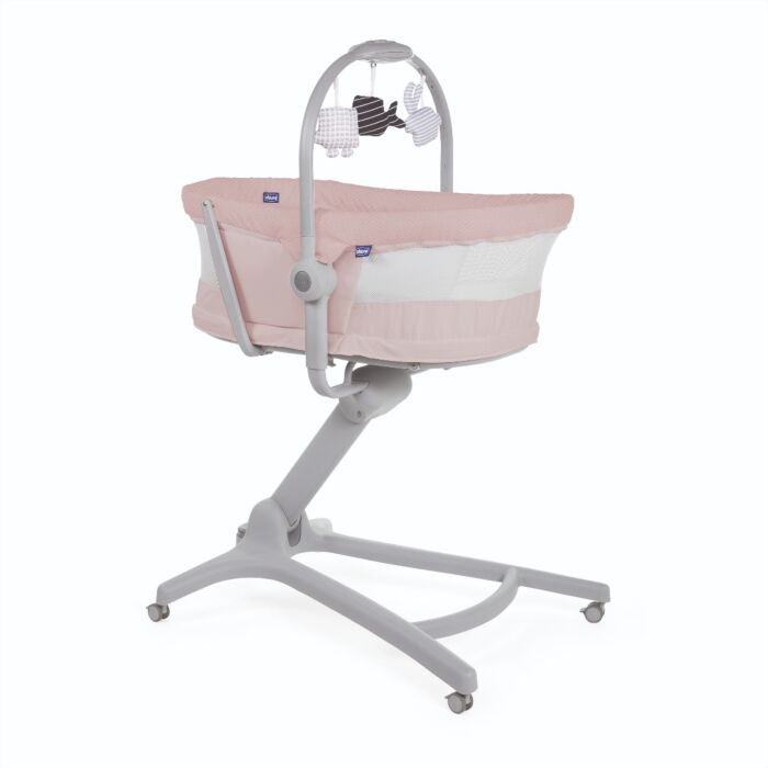 Кроватка-стульчик Chicco Baby Hug Air 4-в-1 Rose купить,NaN