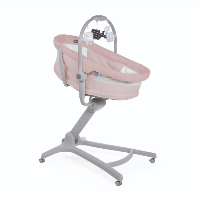 Кроватка-стульчик Chicco Baby Hug Air 4-в-1 Rose купить,NaN