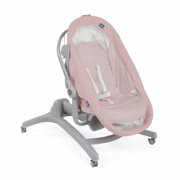 Кроватка-стульчик Chicco Baby Hug Air 4-в-1 Rose купить,NaN