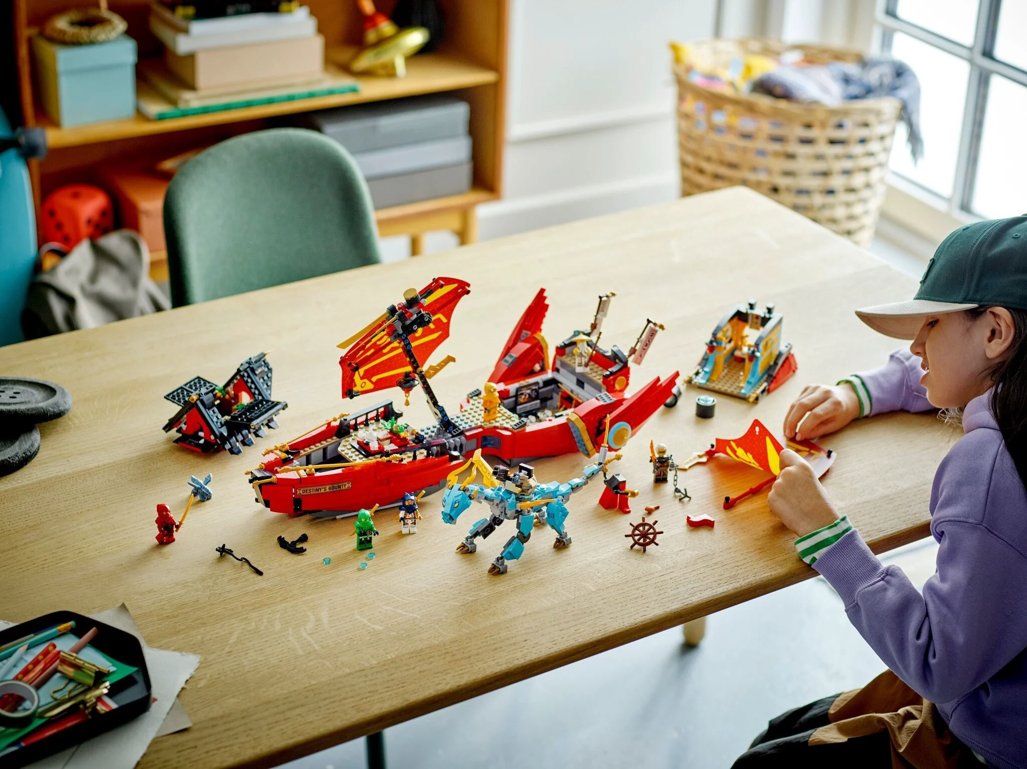 Конструктор LEGO Ниндзяго Дар судьбы - Гонка со временем 71797  купить,NaN