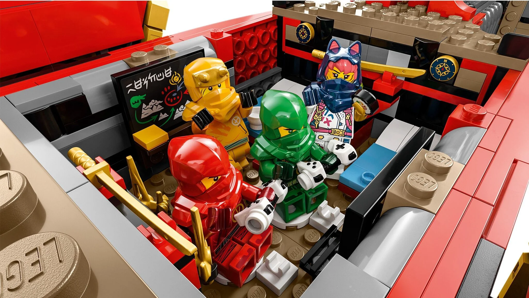 Конструктор LEGO Ниндзяго Дар судьбы - Гонка со временем 71797 