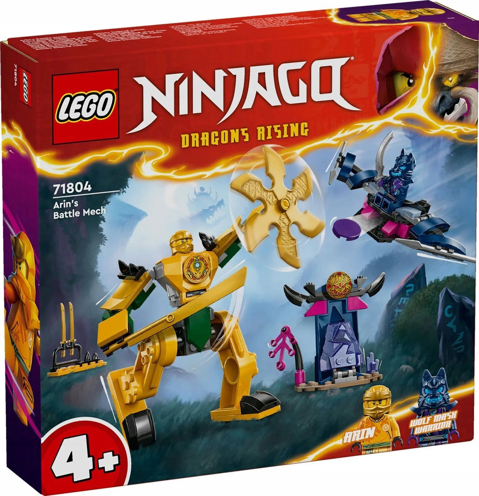 Конструктор LEGO Ниндзяго Боевой робот Арина 71804 купить,0