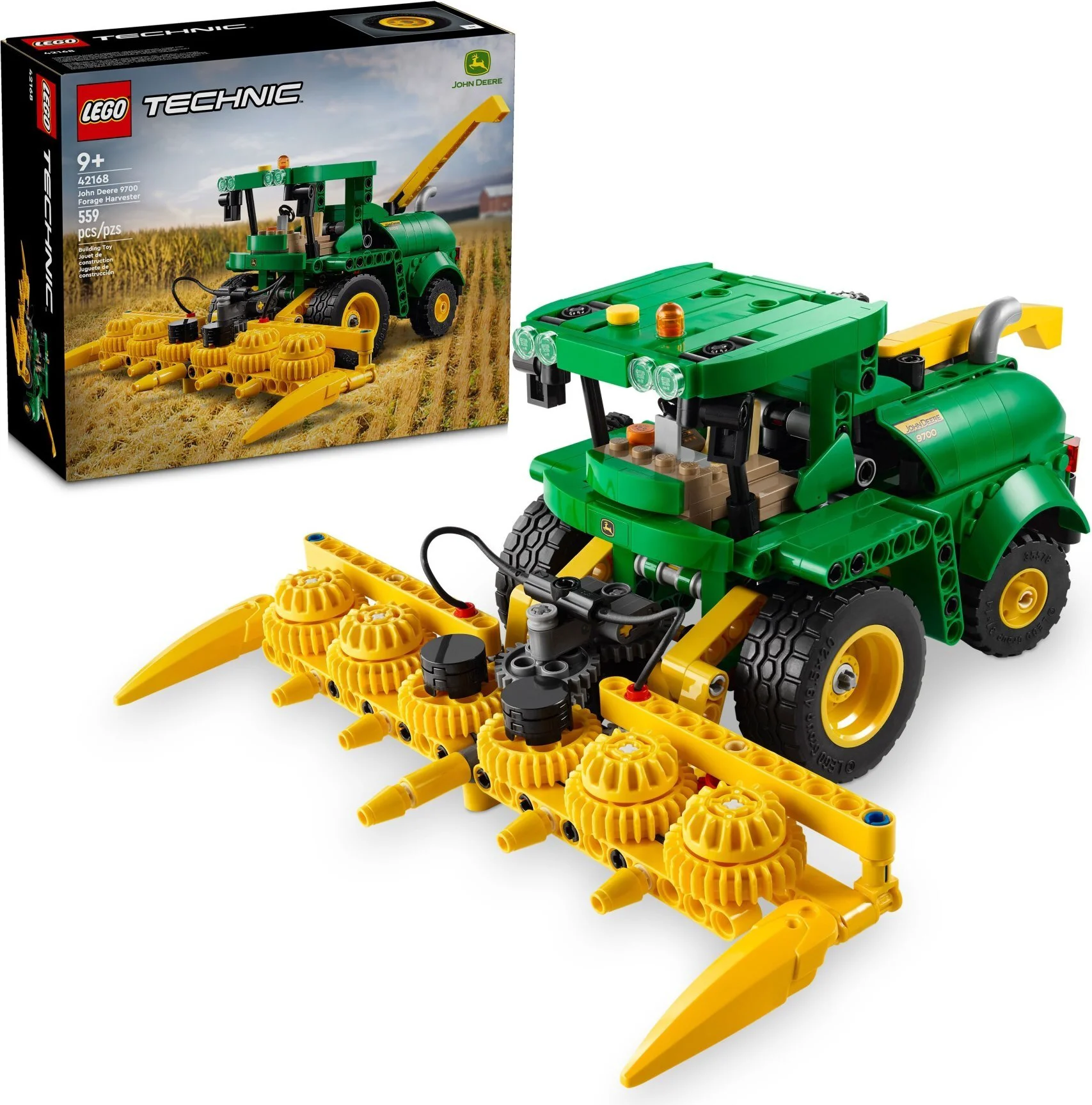 Конструктор LEGO Техник Кормоуборочный комбайн John Deere 9700 42168 