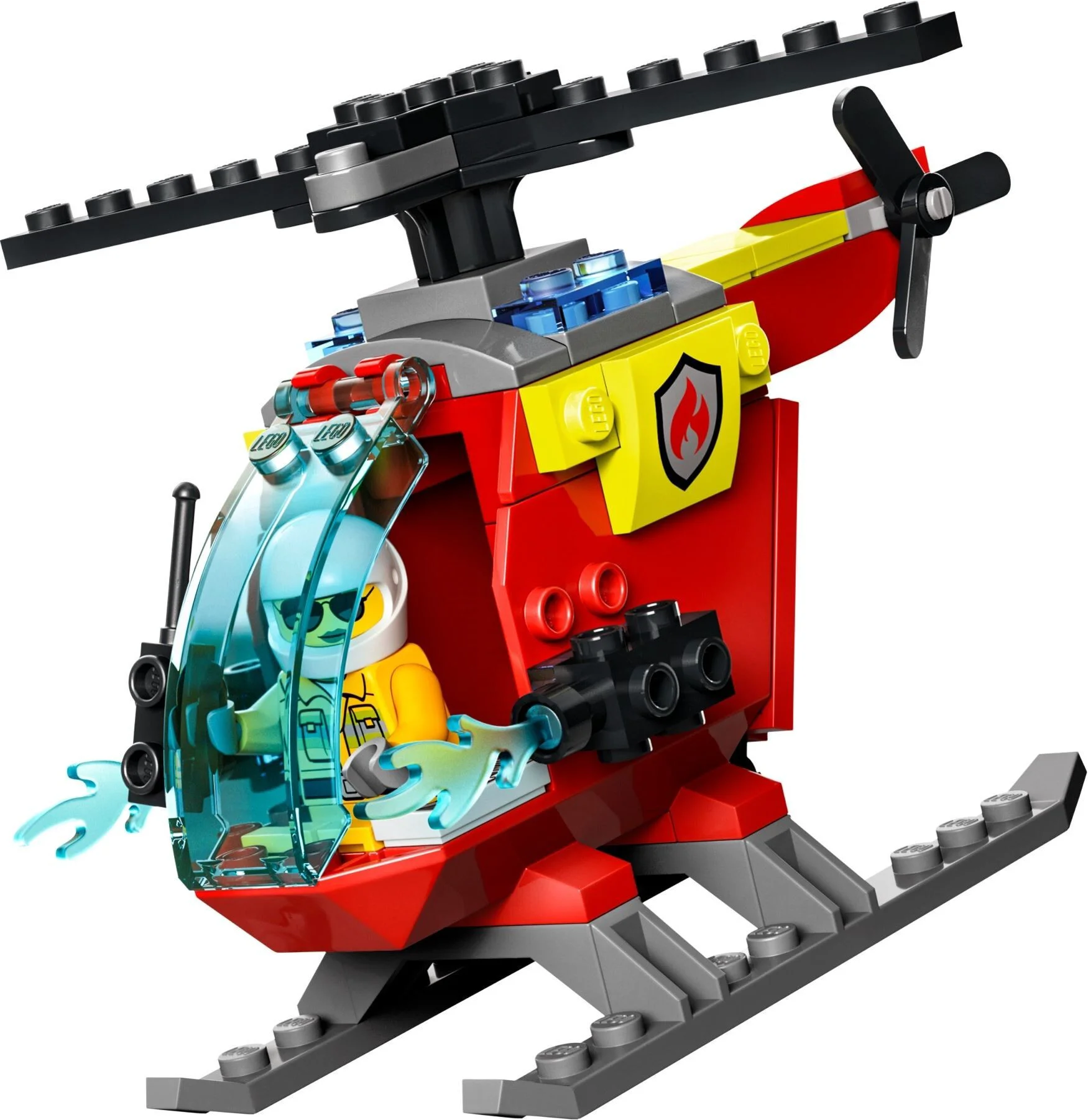 Конструктор LEGO Пожарный вертолёт CITY 60318 купить,NaN