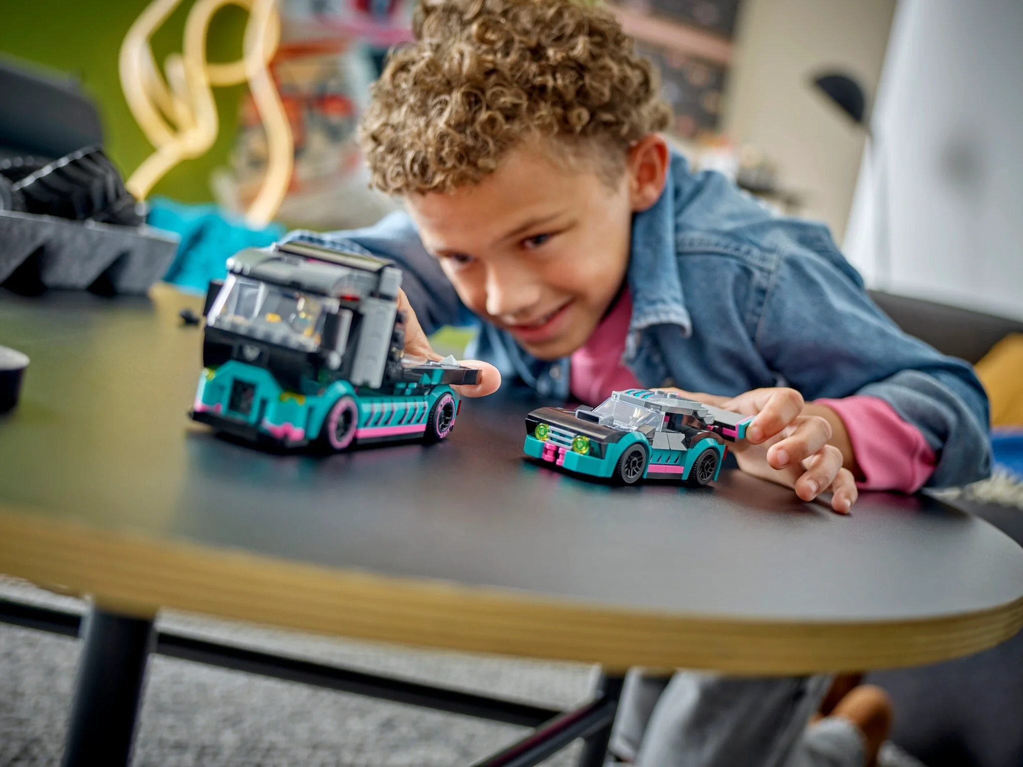 Конструктор LEGO Город Автовоз и гоночный автомобиль 60406 купить,NaN