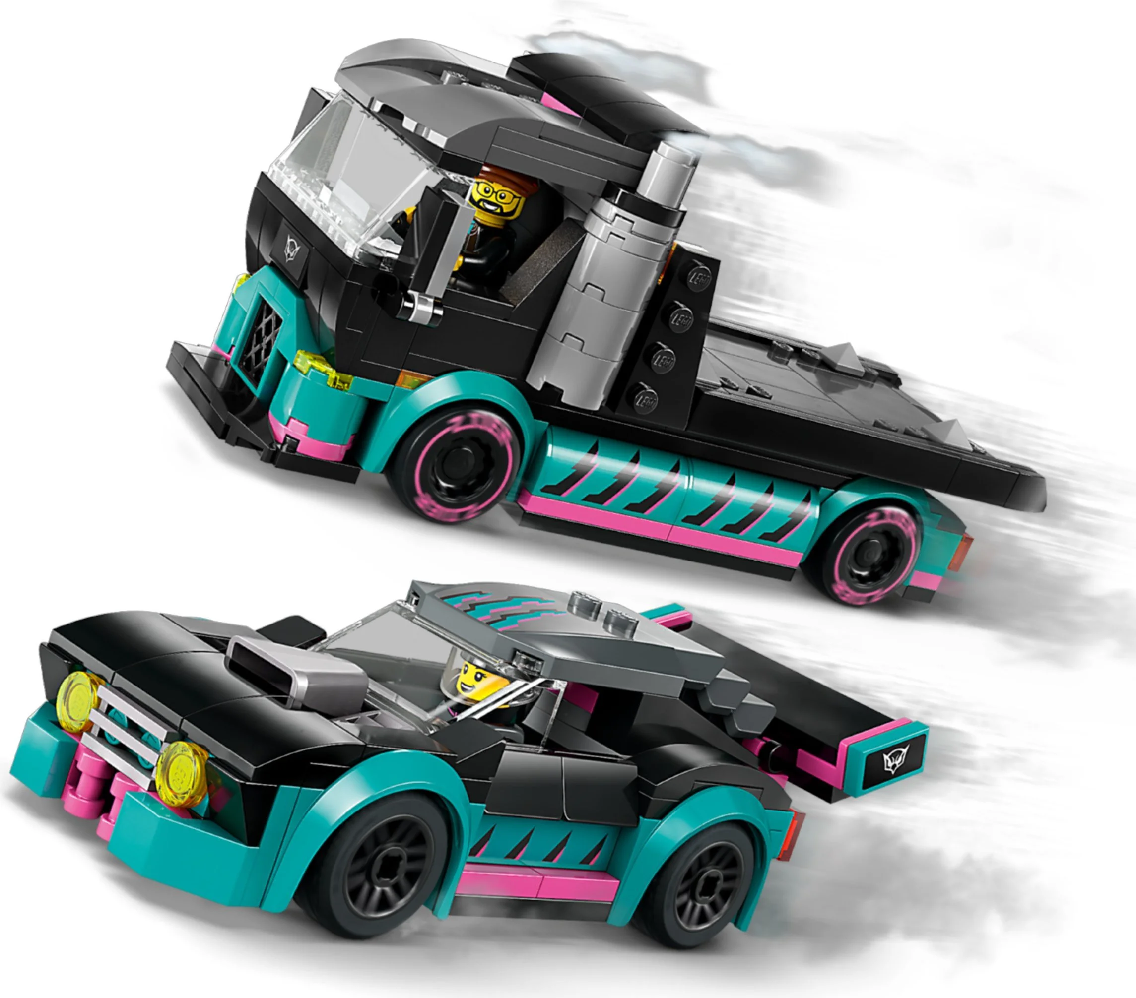 Конструктор LEGO Город Автовоз и гоночный автомобиль 60406 купить,NaN