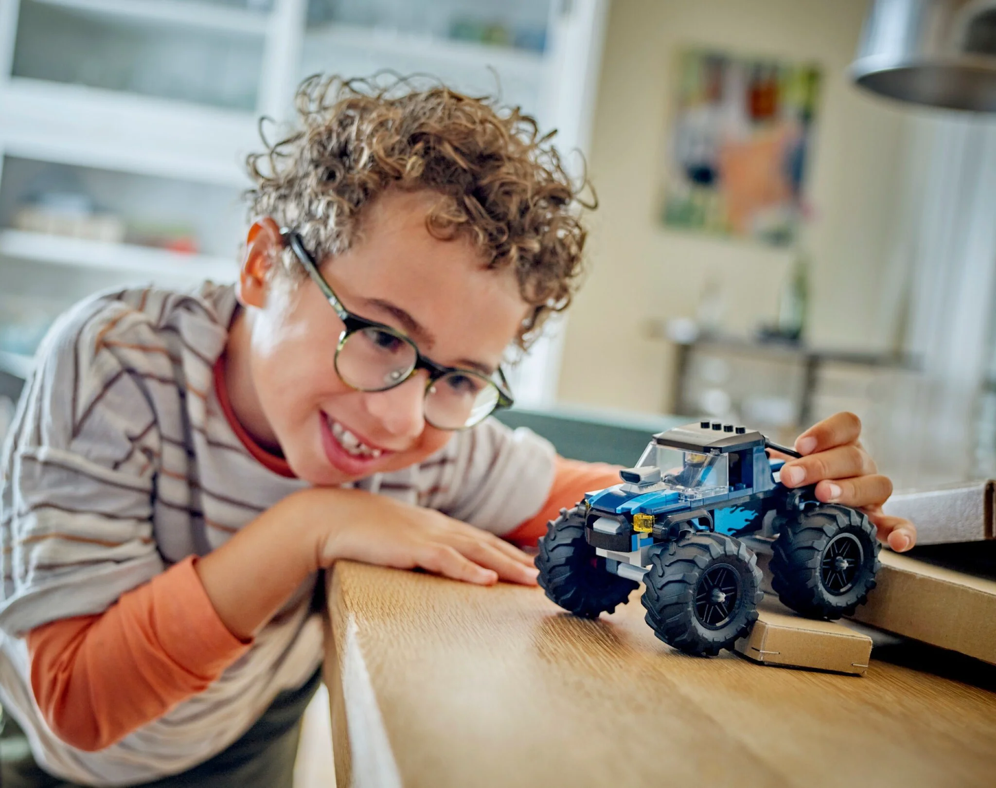Конструктор LEGO Город Синий монстр-трак 60402 купить,0