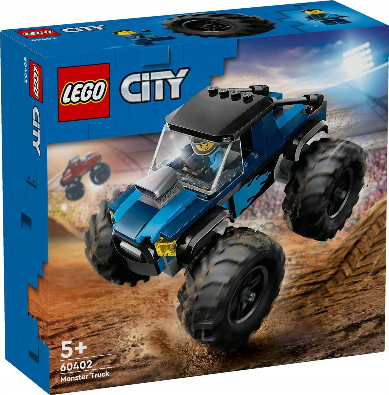 Конструктор LEGO Город Синий монстр-трак 60402 купить,0