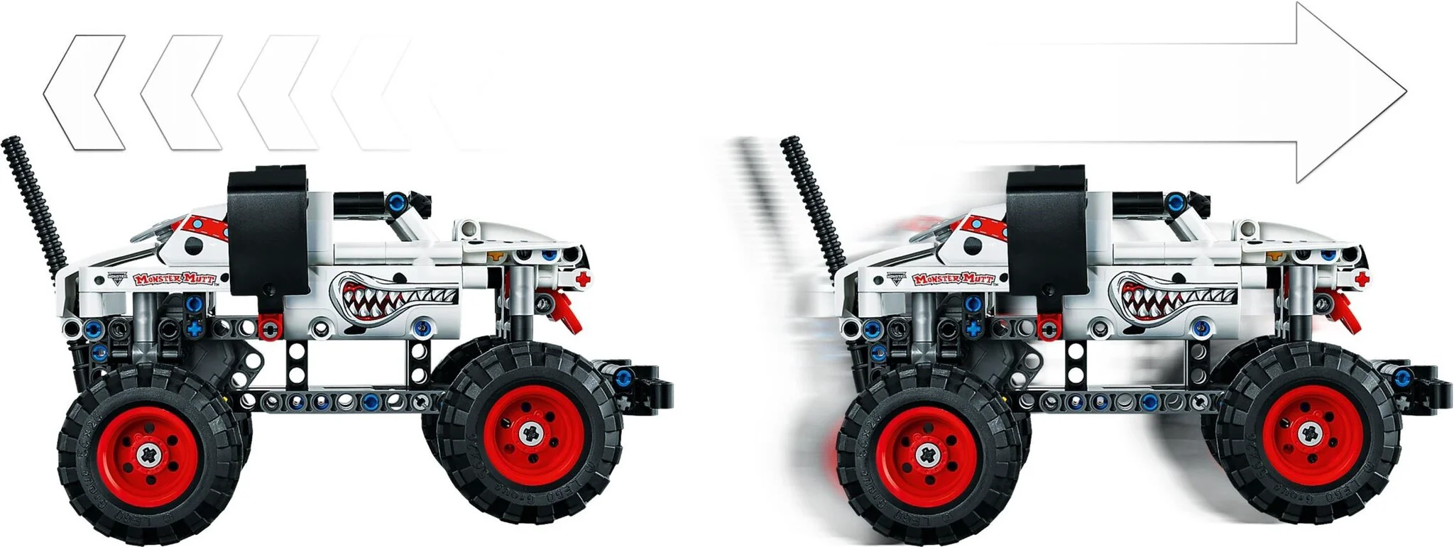 Конструктор LEGO Техник Monster Jam™ Monster Mutt™ Dalmatian 42150