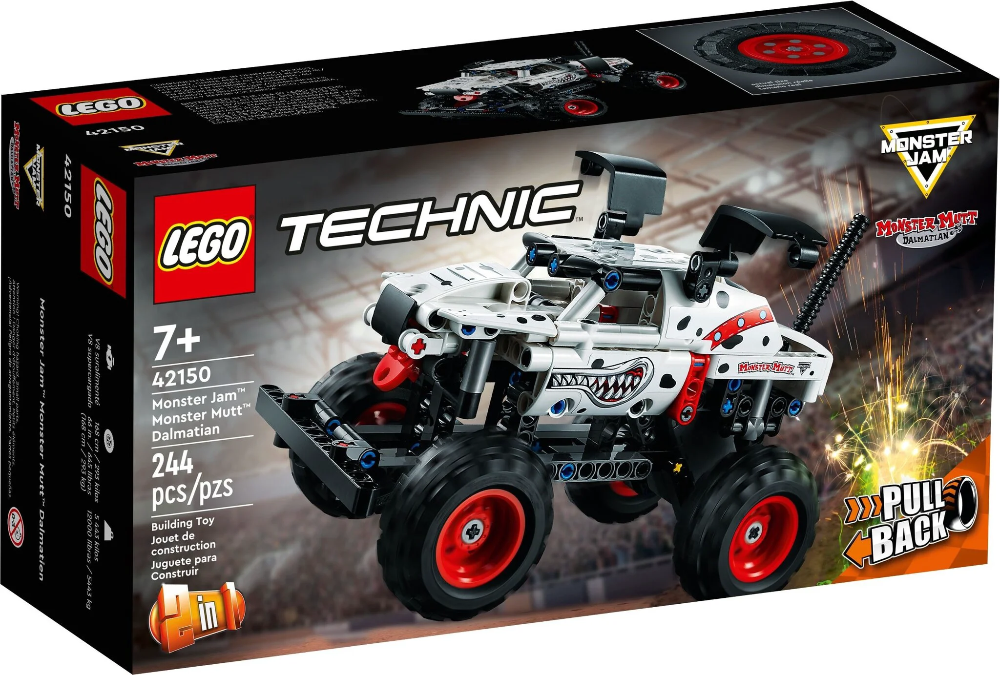 Конструктор LEGO Техник Monster Jam™ Monster Mutt™ Dalmatian 42150 купить,NaN