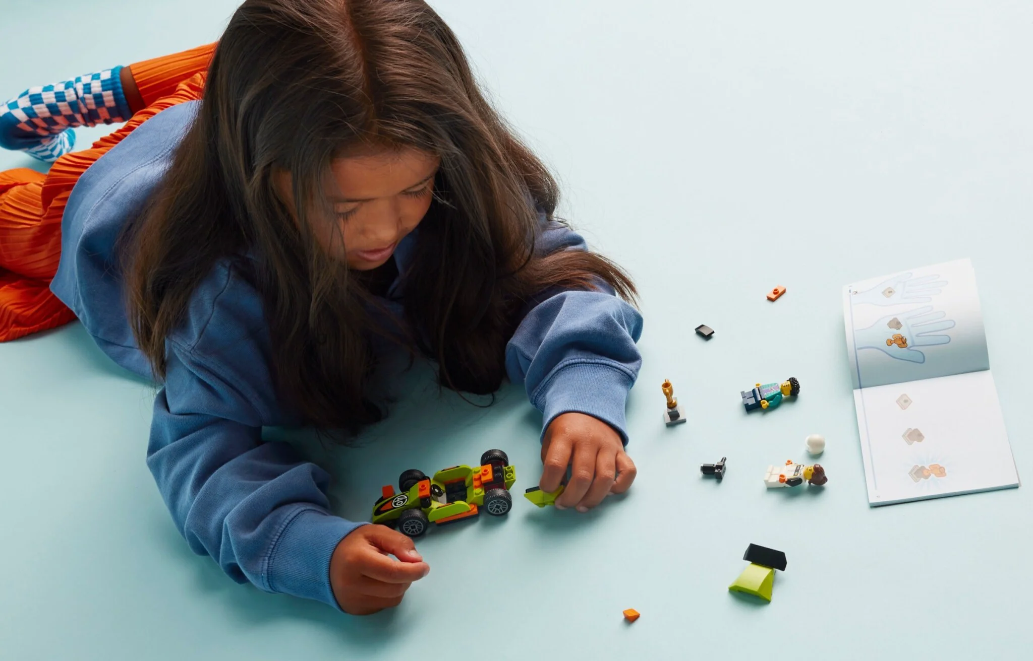 Конструктор LEGO Город Зеленый гоночный автомобиль 60399 купить,NaN