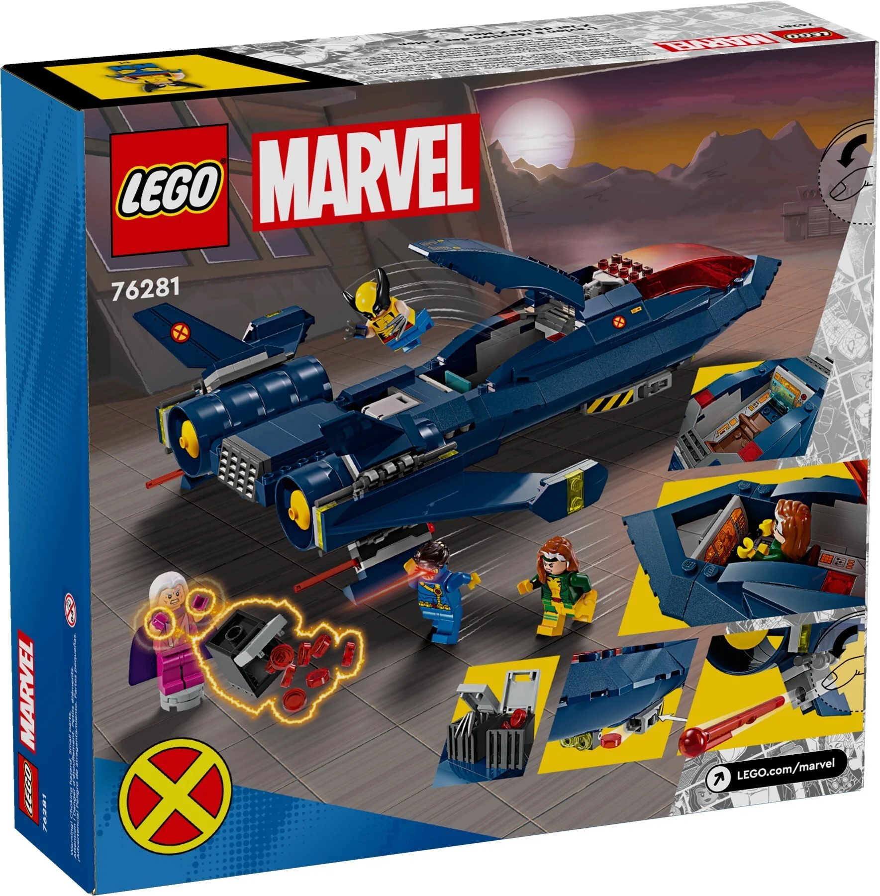 Конструктор LEGO Супер Герои Самолет Людей Икс 76281 купить,NaN
