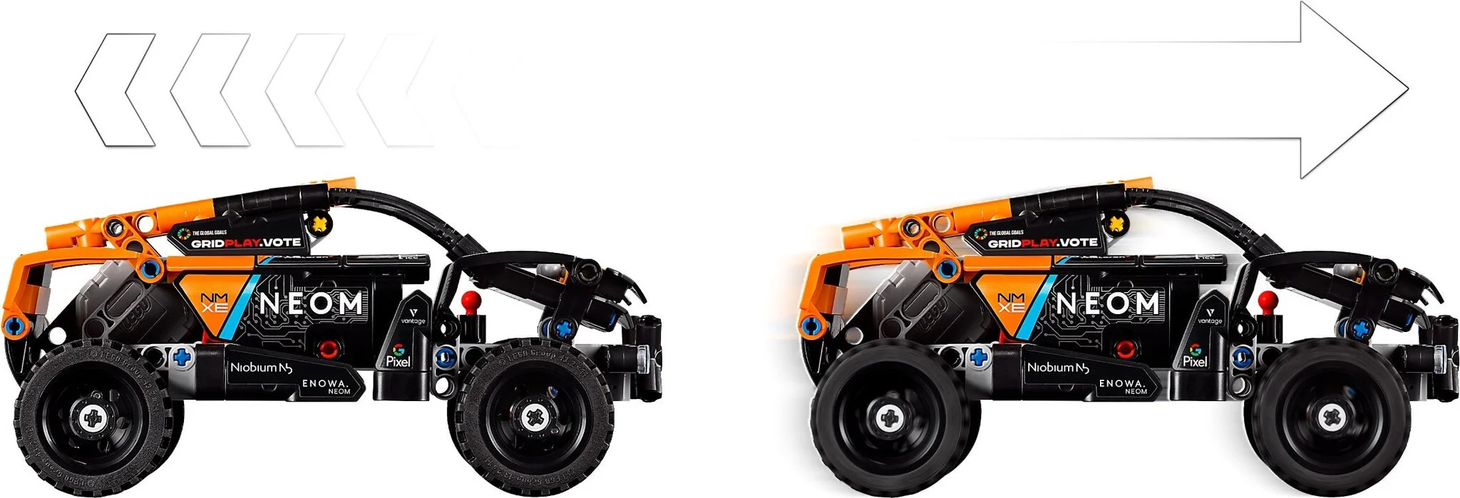 Конструктор LEGO Техник Гоночный автомобиль NEOM McLaren Extreme E 42166 купить,NaN