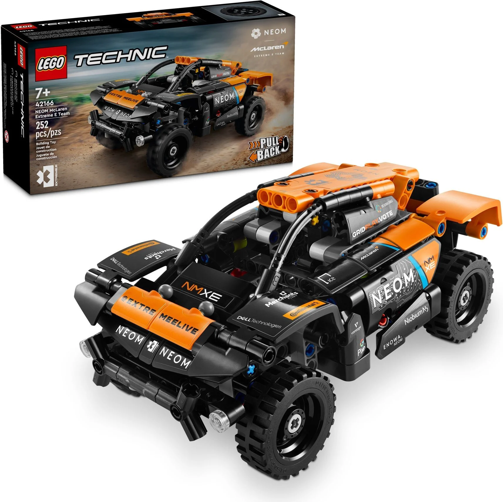 Конструктор LEGO Техник Гоночный автомобиль NEOM McLaren Extreme E 42166 купить,NaN