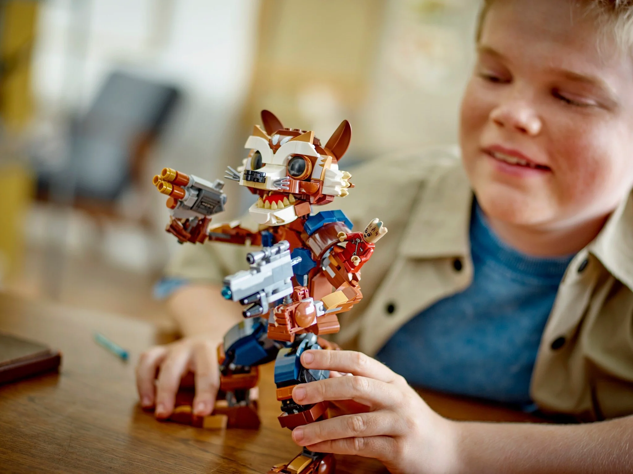 Конструктор LEGO Супер Герои Ракета и малыш Грут 76282 
