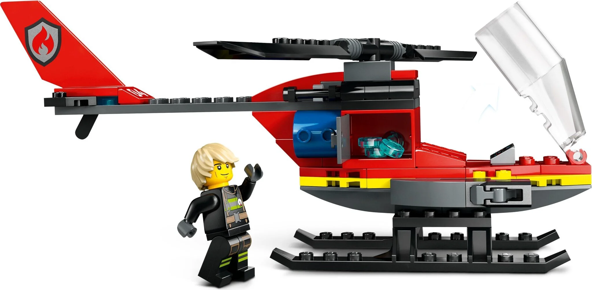 Конструктор LEGO Город Пожарный вертолет 60411 купить,NaN