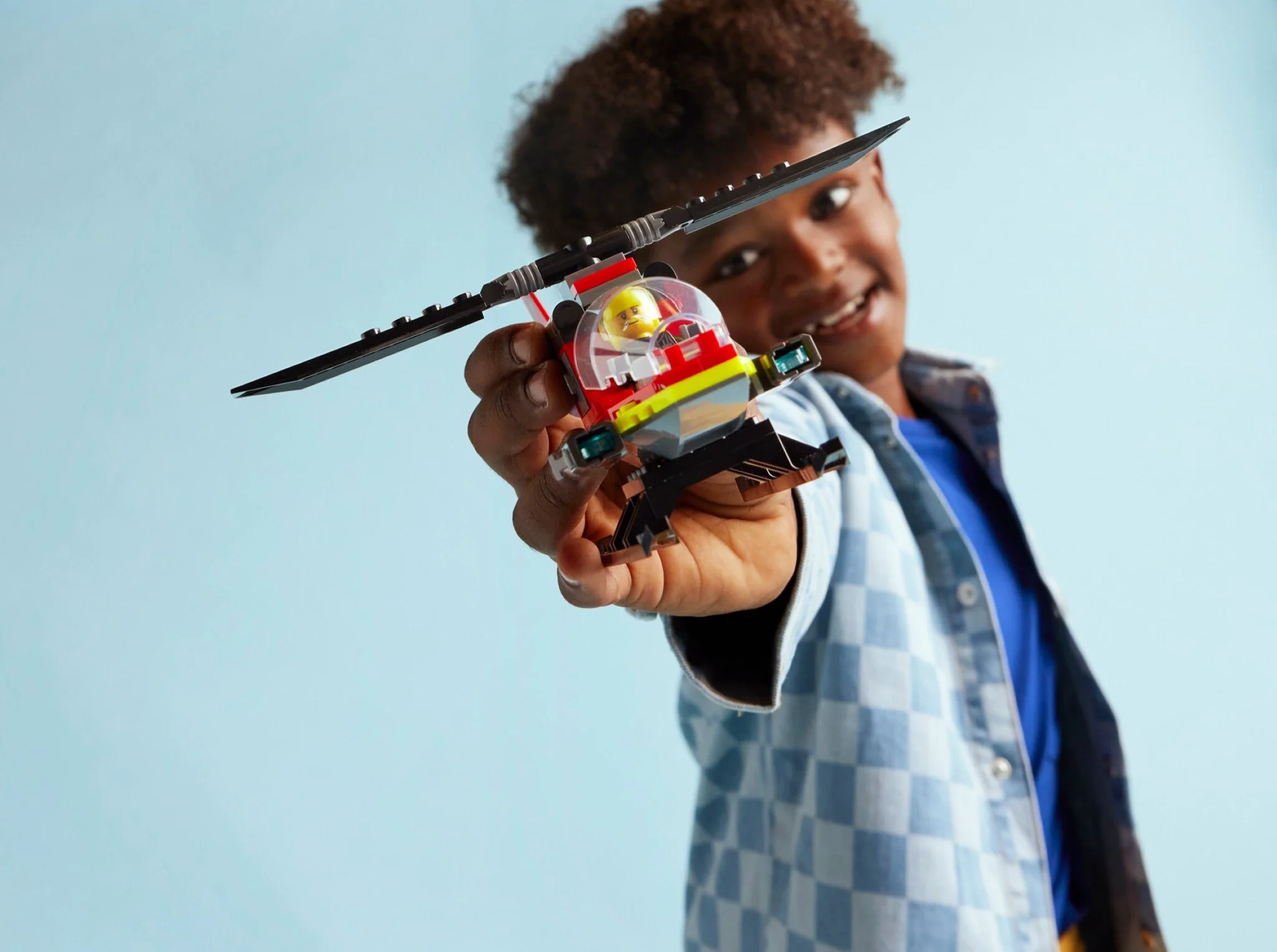 Конструктор LEGO Город Пожарный вертолет 60411 купить,NaN
