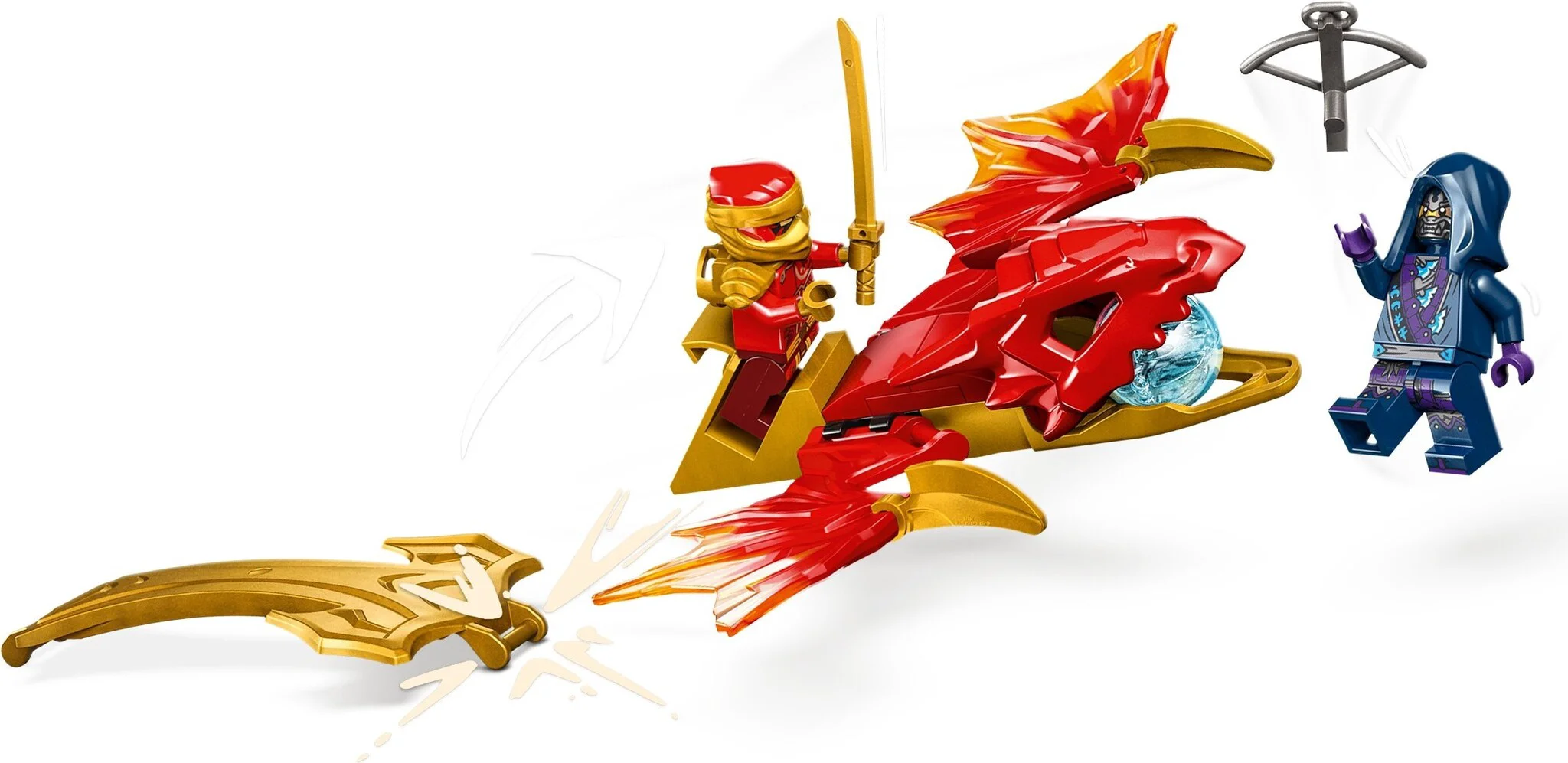 Конструктор LEGO Ниндзяго Удар восходящего дракона Кая 71801