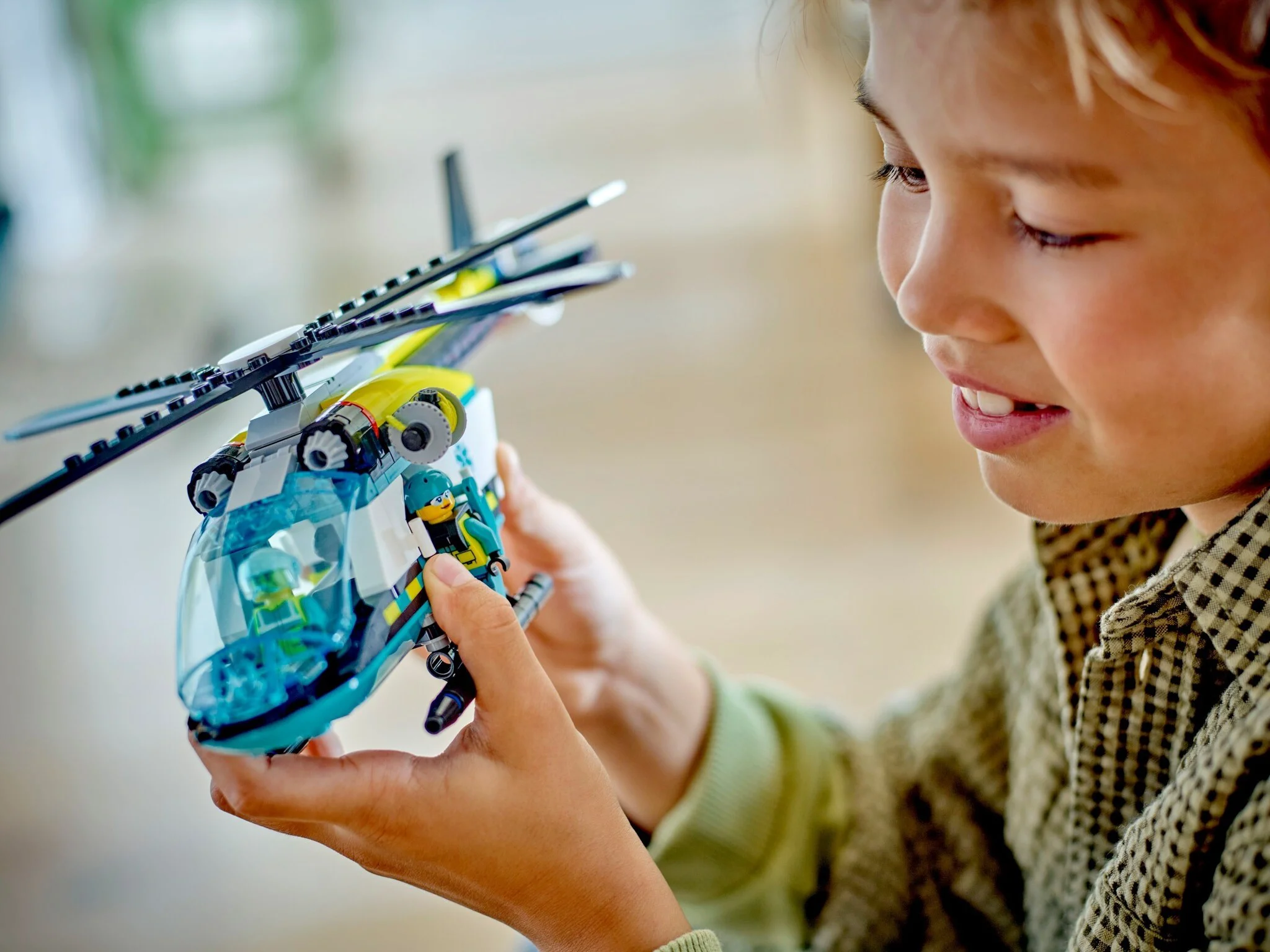 Конструктор LEGO Город Спасательный вертолет 60405