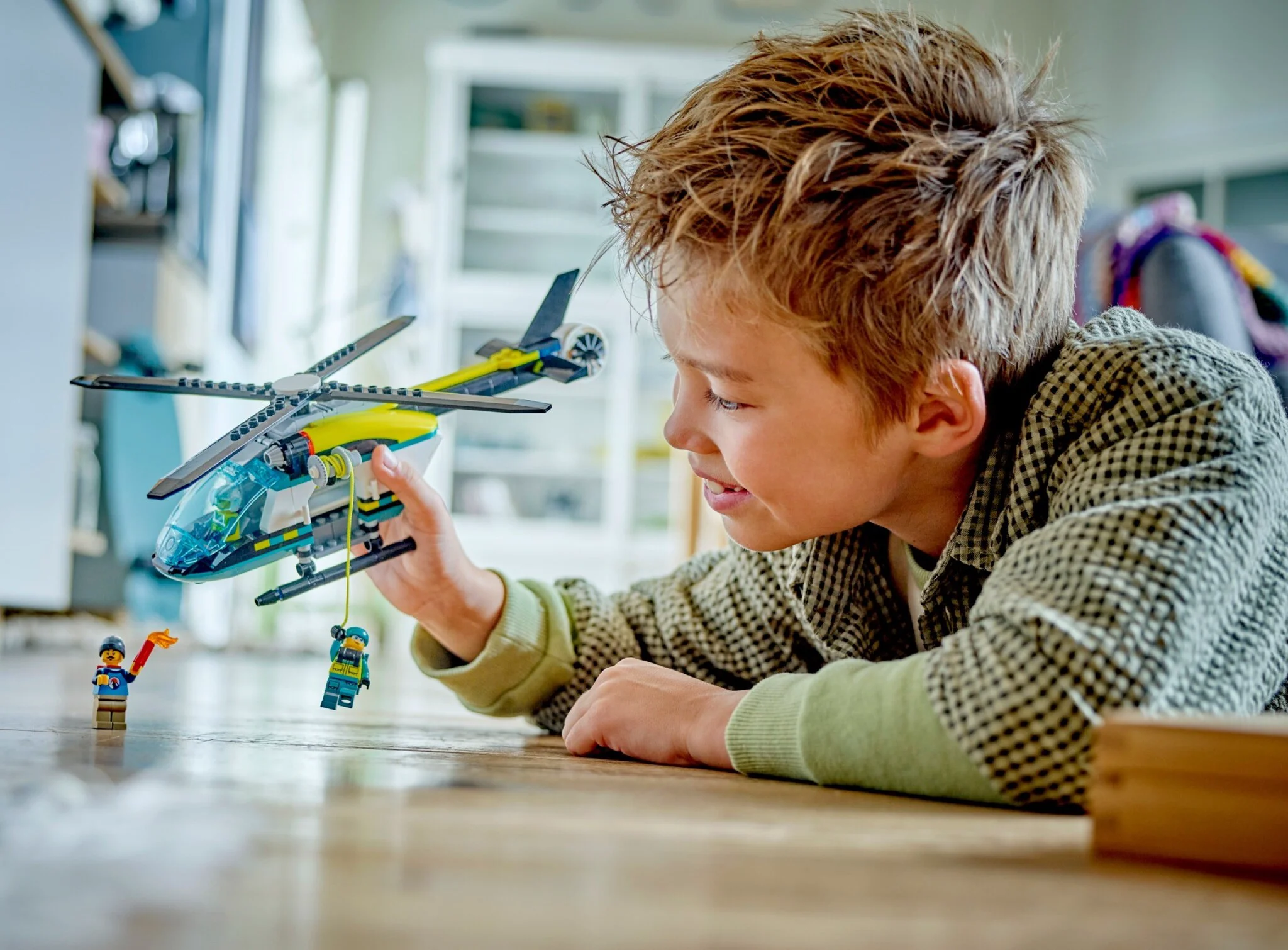 Конструктор LEGO Город Спасательный вертолет 60405 купить,NaN