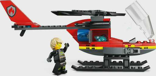 Конструктор LEGO Город Пожарный вертолет 60411